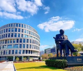 上海大学启用徽派古建筑